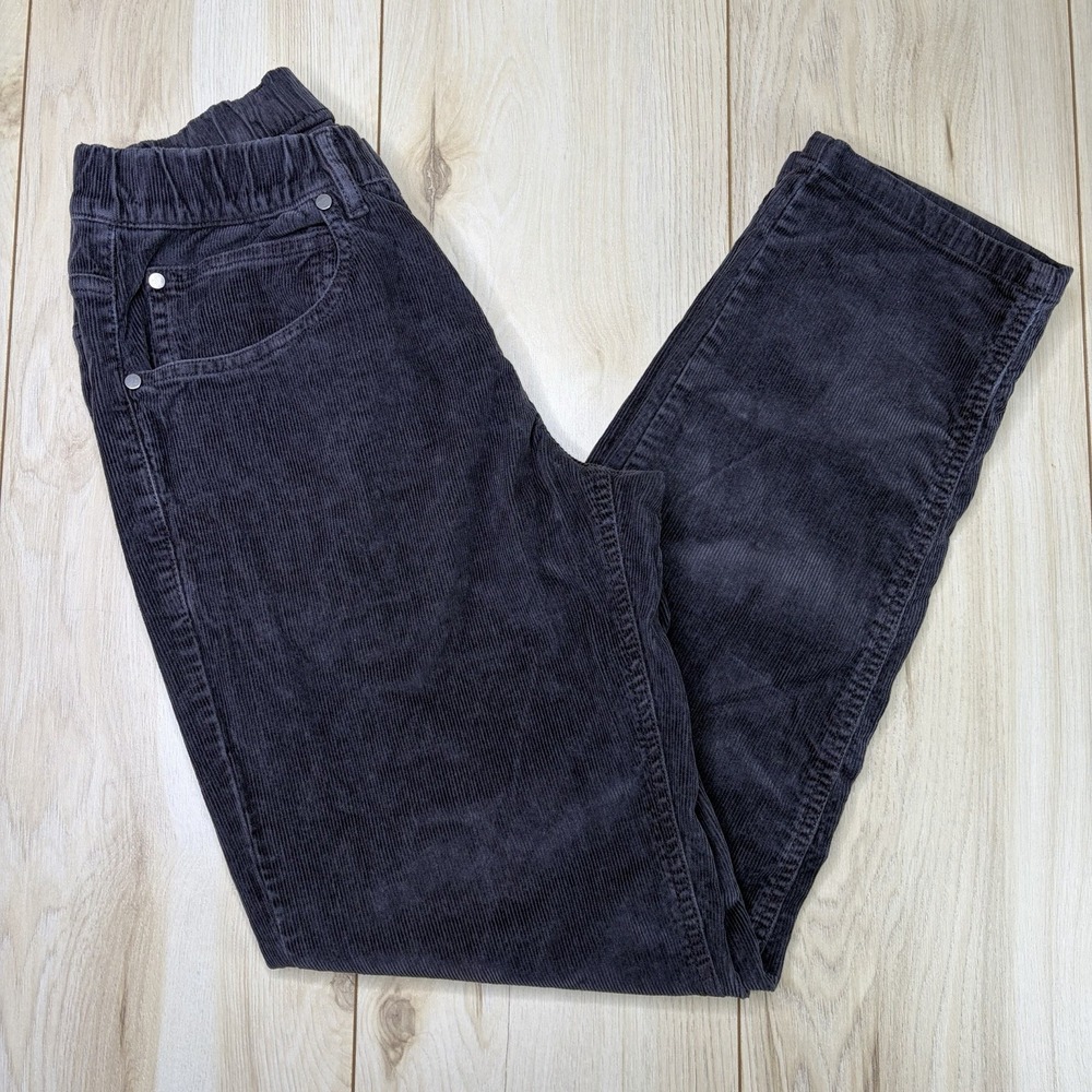 Bearbottom Corduroy Easy Pants Stretch Mens Size Small 30" Gray